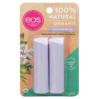 EOS Lip Balm, Organic, Chamomile, 2 Each