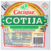 Cacique Cheese, Part Skim Milk, Cotija, 10 Ounce