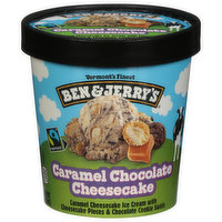 Ben & Jerry's Ice Cream, Caramel Chocolate Cheesecake, 1 Pint