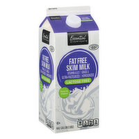 Everyday Essential Lactose Free Skim Milk, 64 Ounce