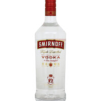 Smirnoff Vodka, Triple Distilled, Recipe No. 21, 1.75 Litre