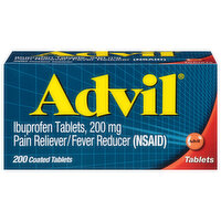 Advil Ibuprofen, 200 mg, Coated Tablets, 200 Each