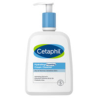 Cetaphil Cream Cleanser, Hydrating, Foaming, 1 Each