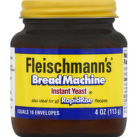Fleischmann's Yeast, Instant, Bread Machine, 4 Ounce