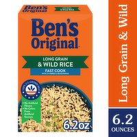 Ben's Original Long Grain & Wild Rice, Fast Cook, 6.2 Ounce