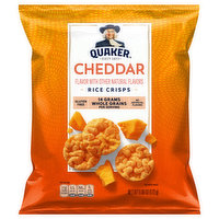 Quaker Rice Crisps, Cheddar Flavor, 6.06 Ounce