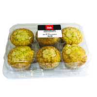 Cub Bakery Lemon PoppyseedCreme Muffins 6 Ct, 1 Each