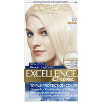 Excellence Permanent Color, Triple Protection, Extra Light Natural Blonde 02, 1 Each