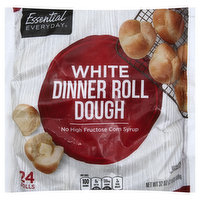 Essential Everyday Dinner Dough, Roll, White, 24 Each