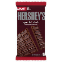 Hershey's Mildly Sweet Chocolate, Special Dark, 25 Each