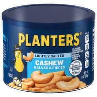 Planters Cashew, Halves & Pieces, Lightly Salted, 8 Ounce