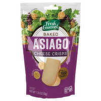 Fresh Gourmet Cheese Crisps, Asiago, Baked, 1.76 Ounce