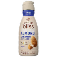 Coffee-Mate Natural Bliss Almond Creamer, Plant Based, Vanilla, 32 Fluid ounce