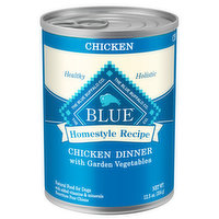 Blue Buffalo Blue Homestyle Recipe Natural Adult Wet Dog Food, Chicken, 12.5 Ounce