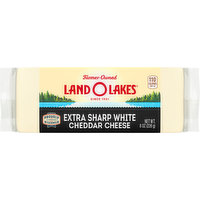 Land O Lakes Extra Sharp White Cheddar, 8 Ounce