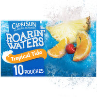 Capri Sun Tropical Tide Naturally Flavored Water Beverage, 10 Each