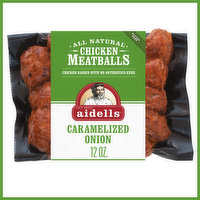 Aidells Aidells® Chicken Meatballs, Caramelized Onion, 12 oz. (Fully Cooked), 12 Ounce