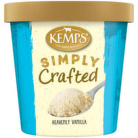 Kemps Simply Crafted Heavenly Vanilla Premium Ice Cream, 1 Pint