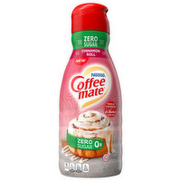 Coffee-Mate Coffee Creamer, Zero Sugar, Cinnamon Roll, 32 Fluid ounce