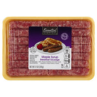 Essential Everyday Breakfast Sausage, Maple Syrup, 12 Ounce