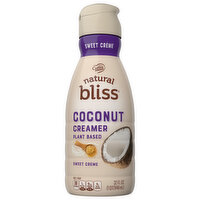 Coffee-Mate Natural Bliss Coconut Creamer, Plant Based, Sweet Creme, 32 Fluid ounce