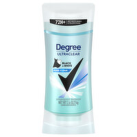 Degree Ultraclear Antiperspirant Deodorant, Pure Clean, Black + White, 2.6 Ounce