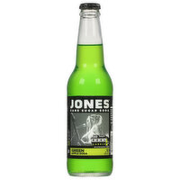 Jones Cane Sugar Soda, Green Apple Flavor, 12 Fluid ounce