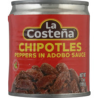 La Costena Chipotles, Peppers in Adobo Sauce, 7 Ounce