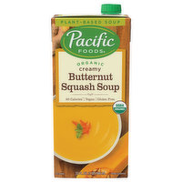 Pacific Foods Soup, Organic, Butternut Squash, Creamy, 32 Fluid ounce