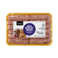 Essential Everyday Breakfast Sausage, Maple Syrup, 12 Ounce