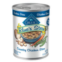 Blue Buffalo BLUE Blue's Stew Natural Adult Wet Dog Food, Chicken Stew, 12.5 Ounce