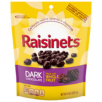 Raisinets Raisins, Dark Chocolate, 8 Ounce