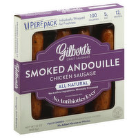 Gilbert's Sausage, Chicken, Smoked Andouille, 10 Ounce