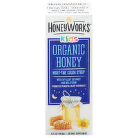 Honey Works Cough Syrup, Organic, Honey, Night-Time, 4 Fluid ounce