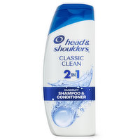 Head & Shoulders 2 in 1 Dandruff Shampoo and Conditioner, Classic Clean, 20.7 oz, 20.7 Ounce