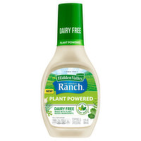 Hidden Valley The Original Ranch Topping & Dressing, Plant Powered, 12 Fluid ounce
