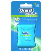 Oral-B  Complete Satin Floss, Mint, 1 Each