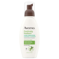 Aveeno Foaming Cleanser, Clear Complexion, Cleanse, 6 Fluid ounce