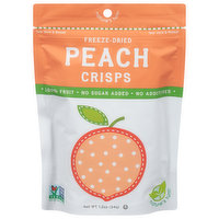 Nature's Turn Crisps, Peach, Freeze-Dried, 1.2 Ounce