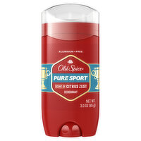 Old Spice Red Collection Old Spice Men's Deodorant Aluminum-Free Pure Sport, 3.0oz, 3 Ounce