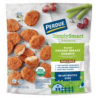 Perdue SimplySmart Organics Chicken Breast Nuggets, Whole Grain, Breaded, 29 Ounce