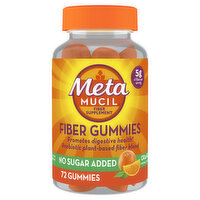 Metamucil Not Applicable Metamucil Daily Fiber Supplement, Fiber Gummies for Digestive Health, Plant-Based Fiber Blend, 72 Ct, 72 Each