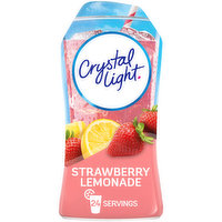 Crystal Light Strawberry Lemonade Naturally Flavored Drink Mix
