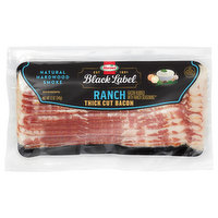 Hormel Black Label Ranch Natural Hardwood Smoke Thick Cut Bacon, 12 Ounce