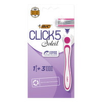 BiC Soleil Razor, Click 5, 1 Each