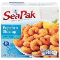 SeaPak Shrimp, Popcorn, Oven Crispy, 16 Ounce