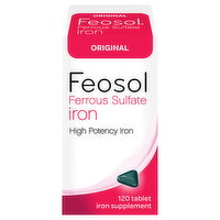 Feosol Iron, Ferrous Sulfate, Original, Tablet, 120 Each