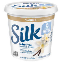 Silk Yogurt Alternative, Vanilla, Soymilk