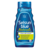 Selsun Blue Naturals Shampoo, Antidandruff, Itchy Dry Scalp, 11 Fluid ounce