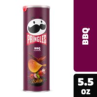 Pringles Potato Crisps Chips, BBQ, 5.5 Ounce